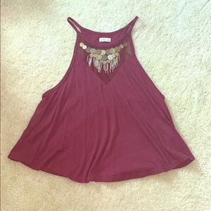 Summer flowy tank